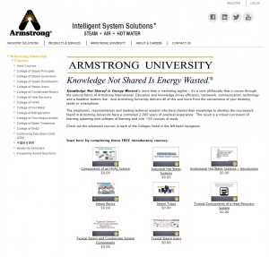 armstrong university website