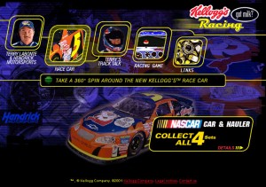 Kellogg's Racing website