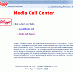 Kellogg's Intranet site